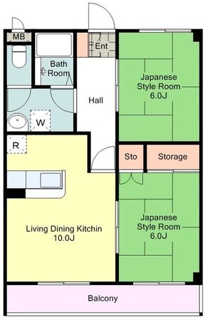 アビタシオンの物件間取画像